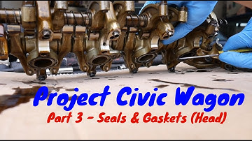 How to Replace Seals - Distributor, Rocker Arm, Valve Cover, Spark Plug Gaskets - 1991 Honda Civic