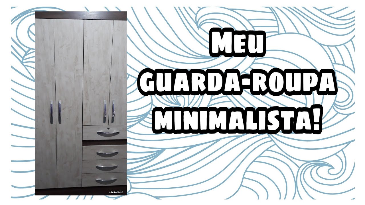 #minimalismo - GUARDA-ROUPA MINIMALISTA / Tour pelo guarda roupa 🌸 #morandosozinha