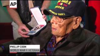 WWII Vet Gets Medals Decades After Service