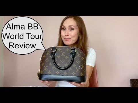 louis vuitton alma bb world tour