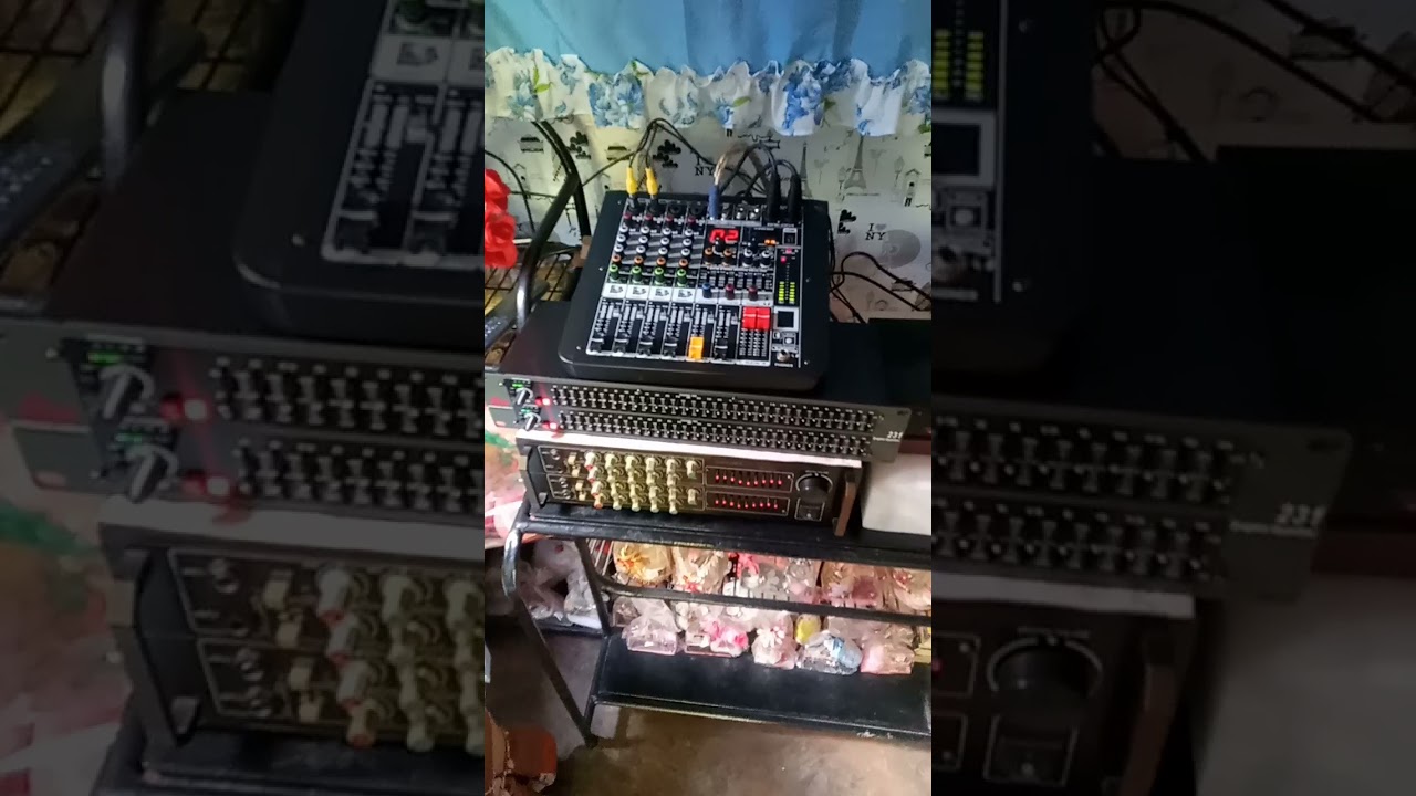 broadway bre-004 dbx231 sakura 732 videoke set up! pangbahay