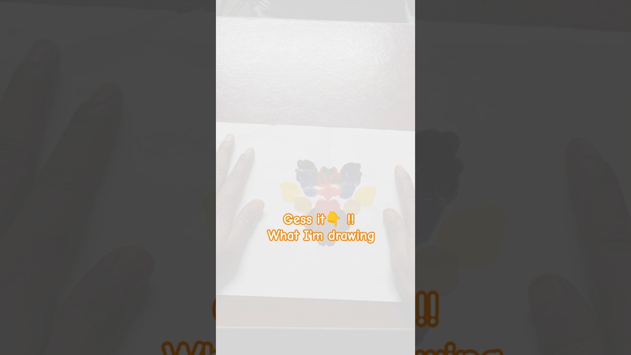 colour magic drawing!! 🥰 