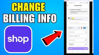 How To Change Billing Info In Shop App (2026) (Step By Step Guide)