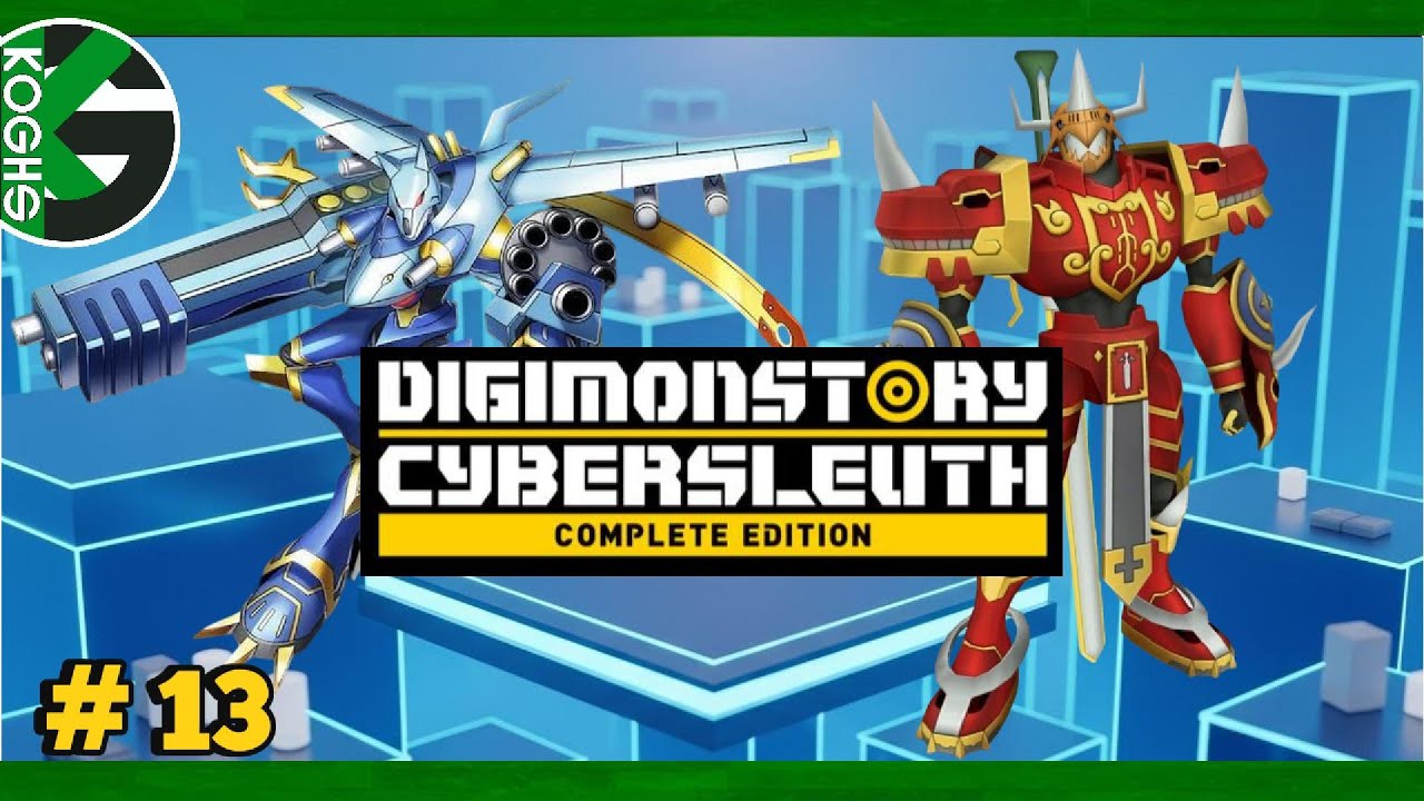 Digimon Story CyberSleuth PTBR #13 - Aquecendo para o Time Stranger - PC Steam