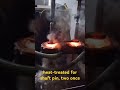 heat-treated for shaft pin together. #machine #quenching #inductionheating
