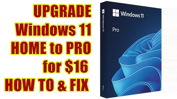How to UPGRADE from Windows 10 or 11 Home to PRO When Key Doesn