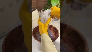 افضل طريقه لتنظيف الكنب😍🌟 #اكسبلور