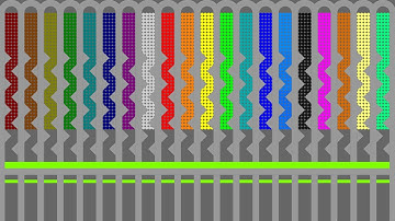 Mix and Separate - The Team Eliminations Marble Race 40 in Algodoo