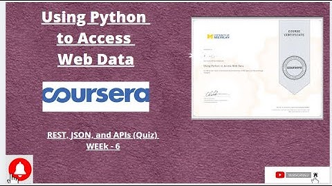 REST, JSON, and APIs in  Python to access web data #solutionbank