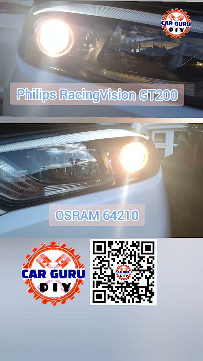 Philips RacingVision vs OSRAM Night Breaker LASER 