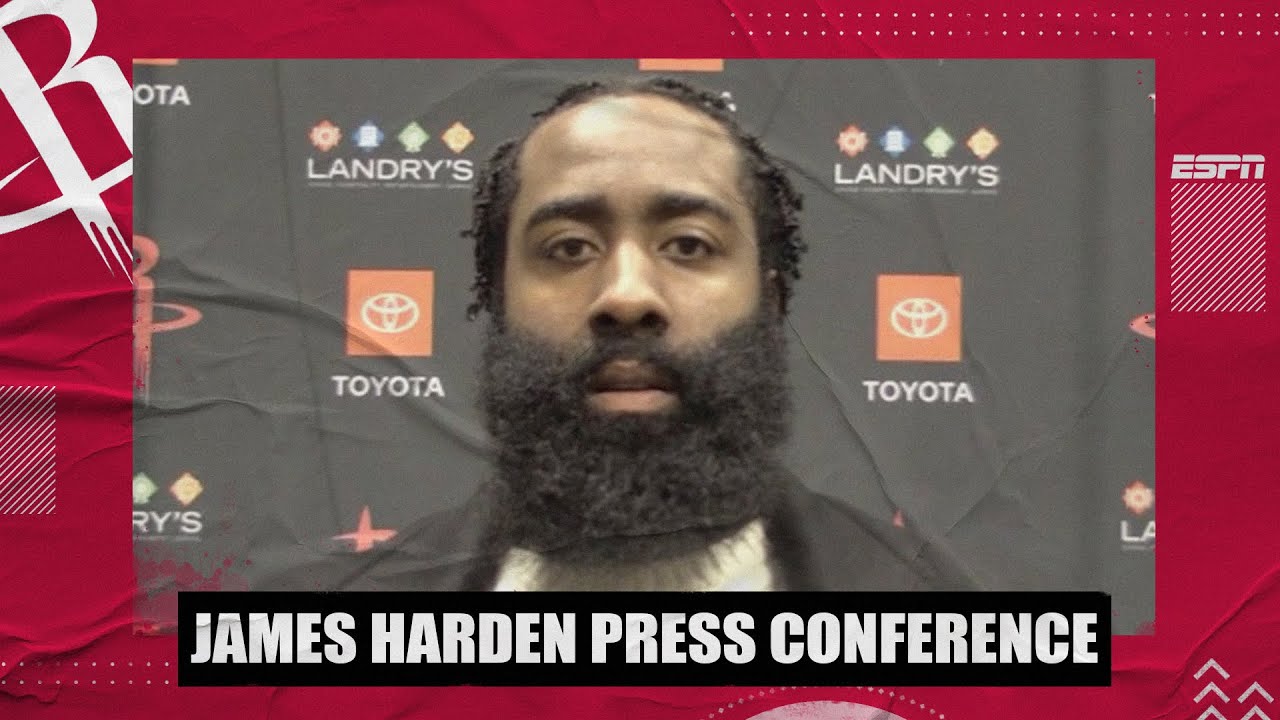 I Didn T Surprise Myself At All James Harden On Dropping 44 Points Vs The Blazers Nba On Espn Youtube