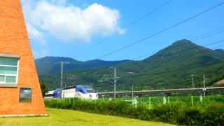 [KORAIL] 진주발 서울행 KTX-산천 #410 1080p HD