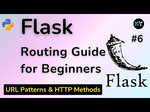Flask Routing Guide for Beginners: URL Patterns & HTTP Methods | Kritim Yantra Flask Playlist HINDI