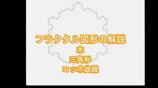 フラクタル図形の解説