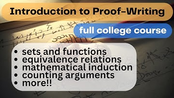 Introduction to Proof Writing -- Full Course!!!