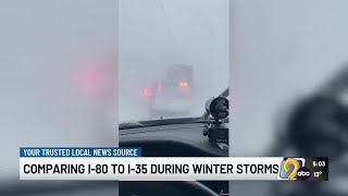 I-35 fully reopens after nearly 24-hour blizzard closure in north central Iowa