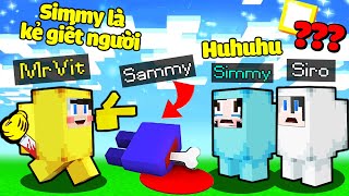 MRVIT THỬ THÁCH 24 GIỜ LÀM IMPOSTOR ĐỔ TỘI LÊN ĐẦU SIMMY TRONG AMONG US*TROLL HERO TEAM MINECRAFT