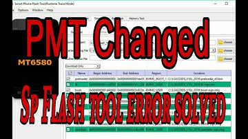 How To Fix Error PMT Changed For ThiS Rom| Lenovo A319 Flashing