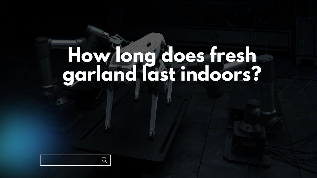 How long does fresh garland last indoors? - YouTube