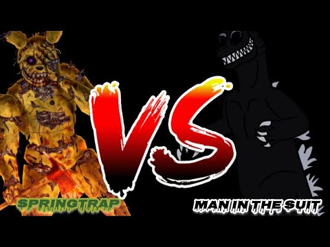 Man In The Suit ( @Unkn0wingly ) Vs SpringTrap ( Short Edit ) - YouTube