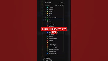 Turn react Native project to an APK