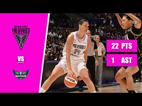 Video Cecilia Zandalasini - 22 Points, 1 Assist vs Wings - 2026 WNBA