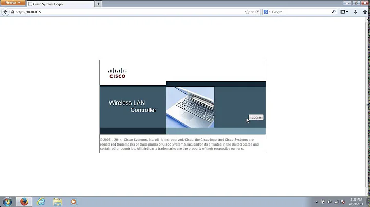 Cisco WLAN Express Setup for CT2504
