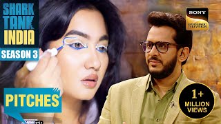 Shark Tank India 3 | Instagram Influencers ने "Elitty" के साथ Invent किए Graphic Eye Looks | Pitches