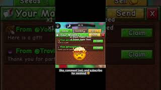 This method is OP, i got ghost pepper seed from it.. 🤯