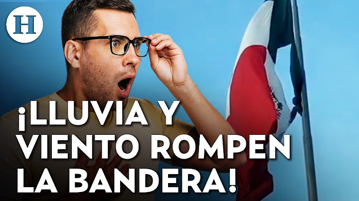Bandera monumental de México en San Jerónimo fue rasgada por las fuertes lluvias y viento en la CDMX