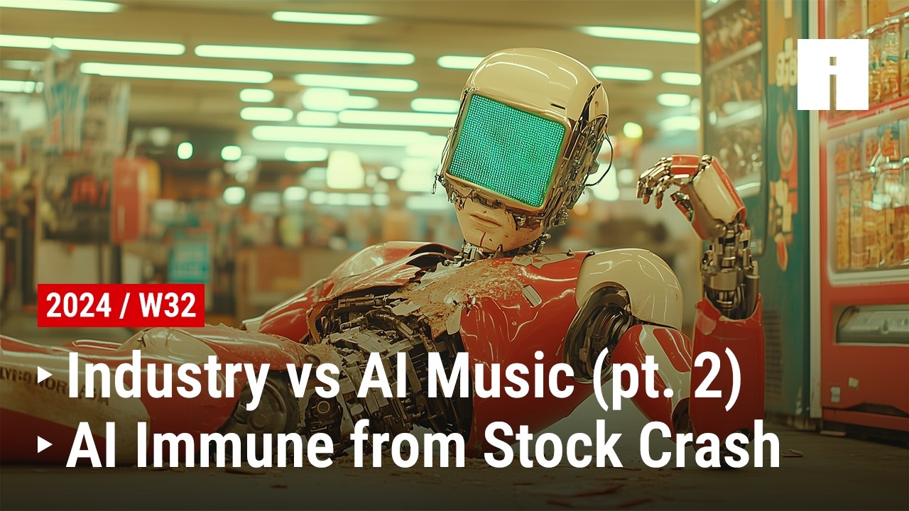 Music Industry vs AI! Stock Crash Immunity // W32