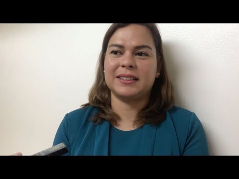 Sara Duterte jokes about running for VP