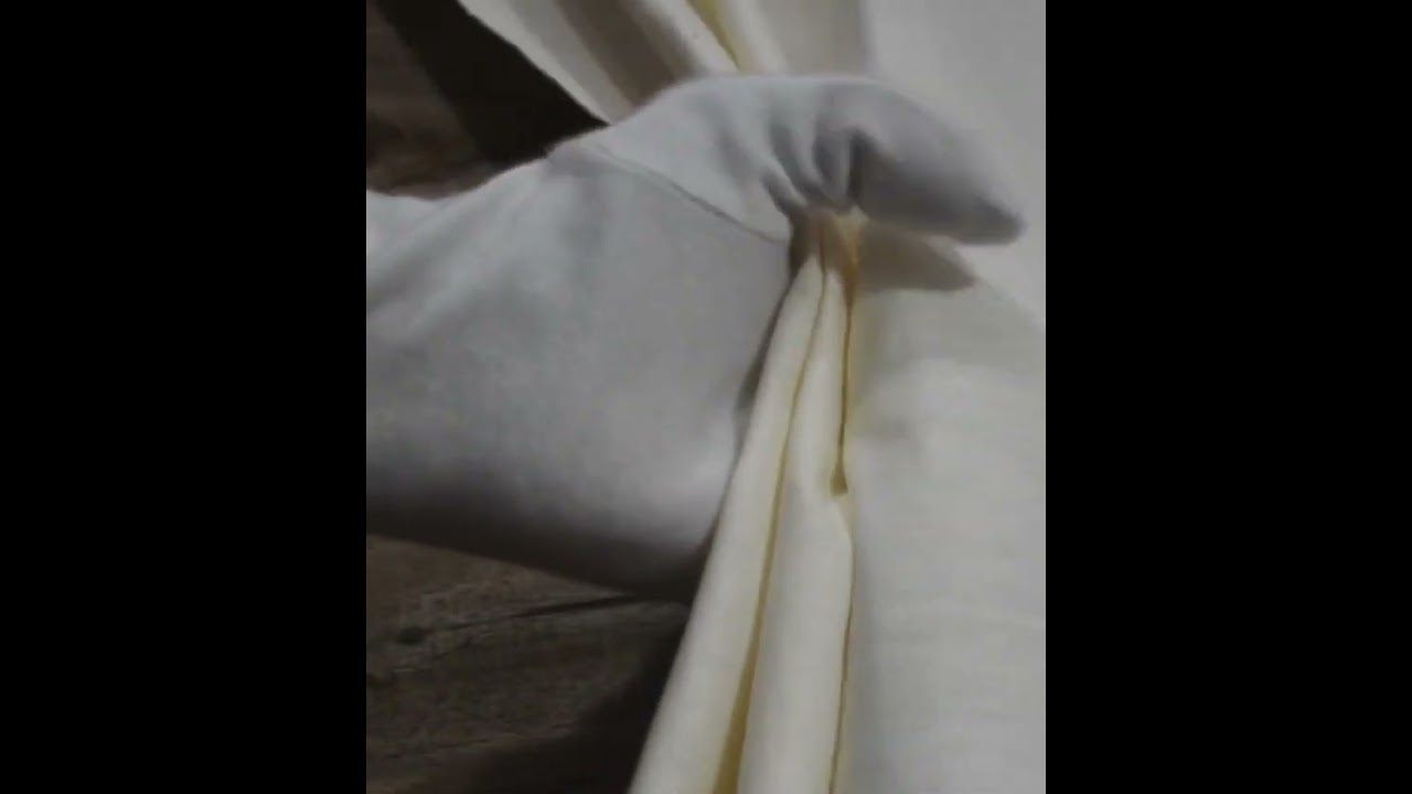 PLAIN NATURAL MATKA SILK & KHADI BLEND HANDWOVEN FABRIC