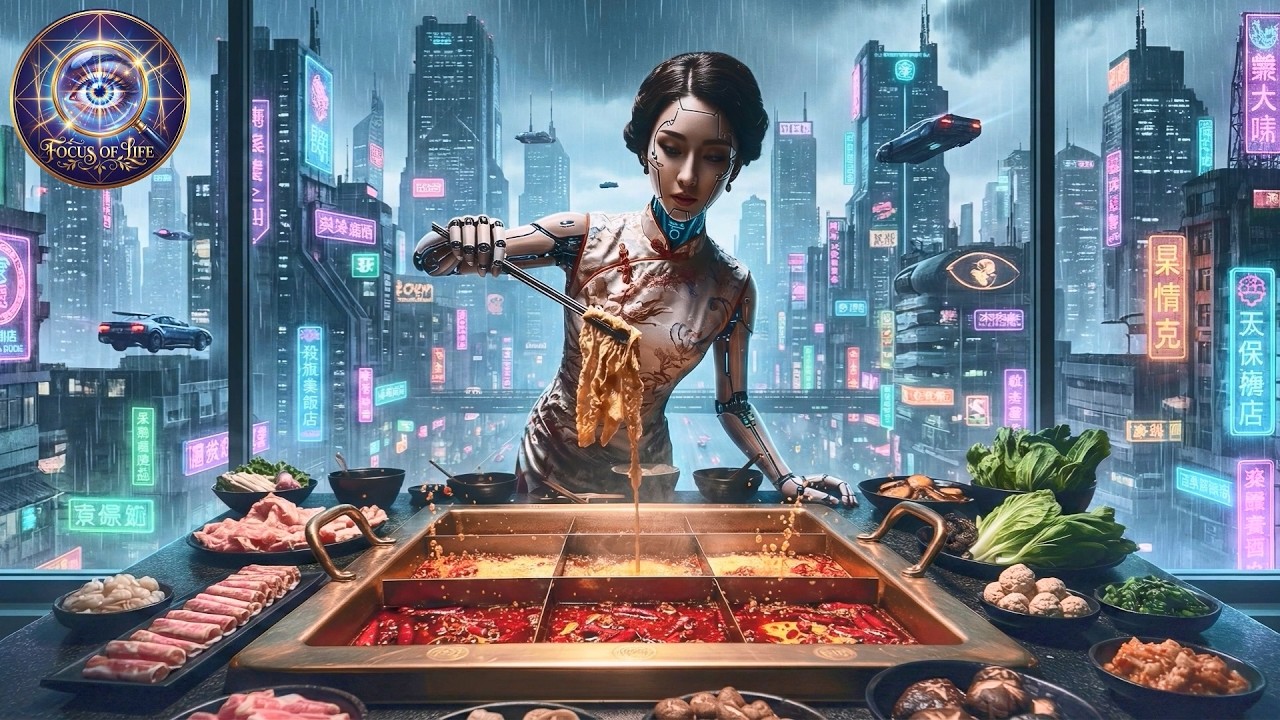 赛博之城重庆，以假乱真的女机器人