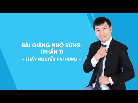 Bài giảng Nhớ rừng (phần 1)- Ngữ văn lớp 8 - Thầy Nguyễn Phi Hùng - HOCMAI