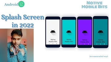 First ever Splash screen API in android 😃🚀 (less code, bye bye old splash activities😳 "recommended")