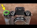 Fujifilm camera exposure dial secrets