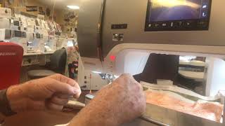 Replace the Needle Threader on your Bernina Jeff shows how easy it is the change it out.