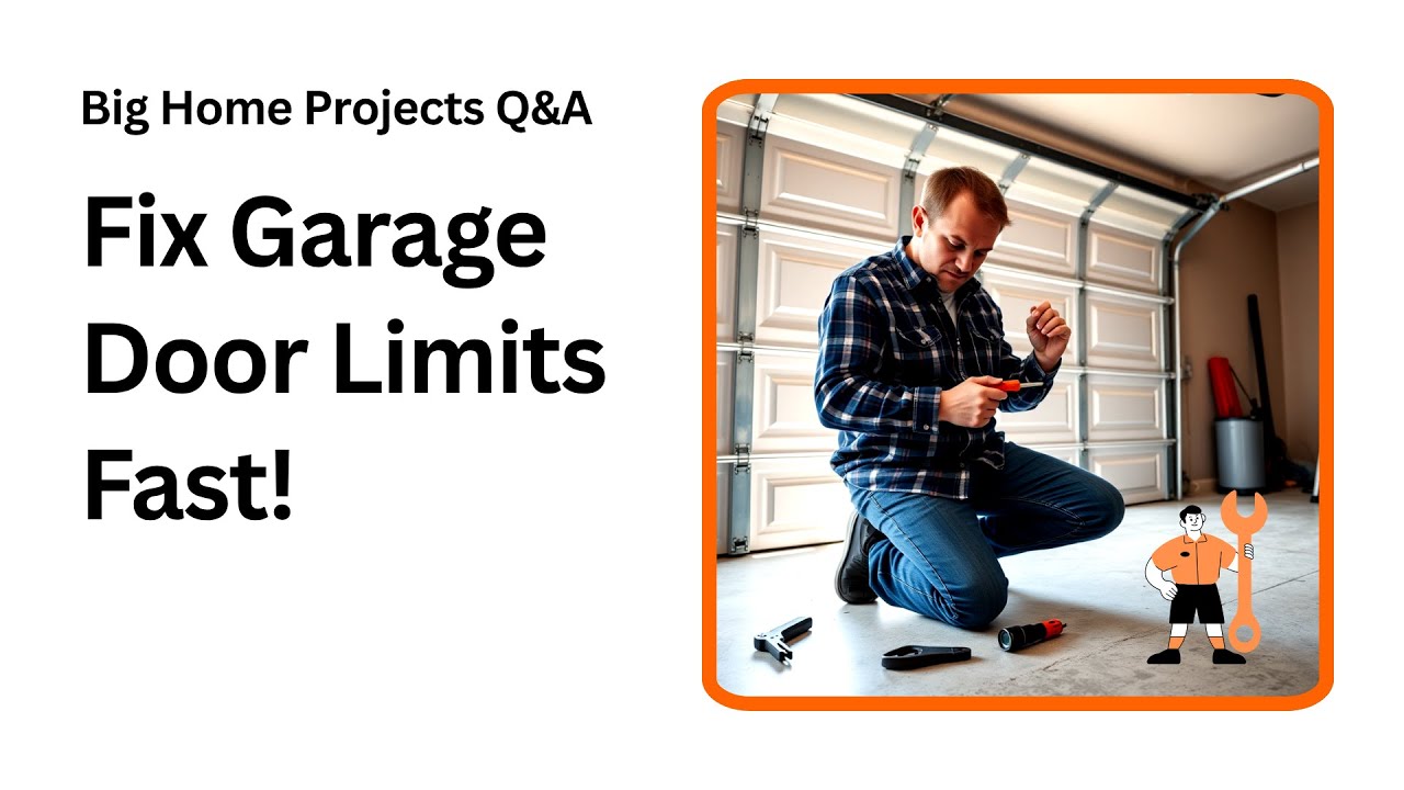 Fix Garage Door Limit Switch Like a Pro in Minutes