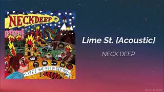 Video thumbnail of "Neck Deep - Lime St. [Acoustic]"