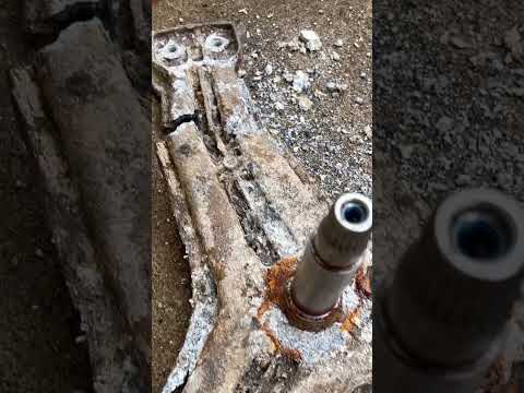 Extremely corroded front