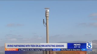 Southern California city partners with teen-founded AI wildfire detection service 