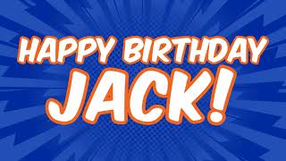 JACK Happy Birt ay 1 Hour TV Screensaver Background High Resolution No Sound