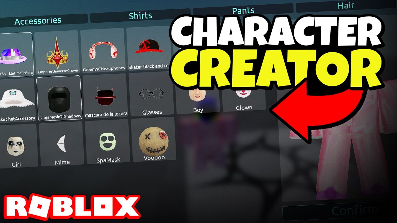 How to Make a CHARACTER CREATOR GUI in ROBLOX! 