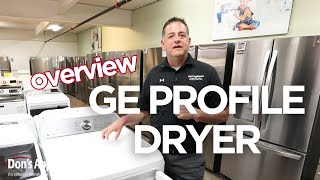 GE Profile 7.4 Cu. Ft. Front Load Electric Dryer (Model # PTD60EBSRWS)