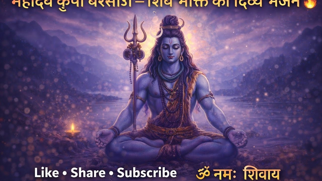 🌺 “महादेव कृपा बरसाओ – शिव भक्ति का दिव्य भजन” 🔱🙏✨
