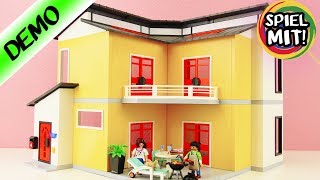 Playmobil Modernes Wohnhaus 9266 | auspacke & aufbauen Spiel mit mir Kinderspielzeug | Auf Deutsch