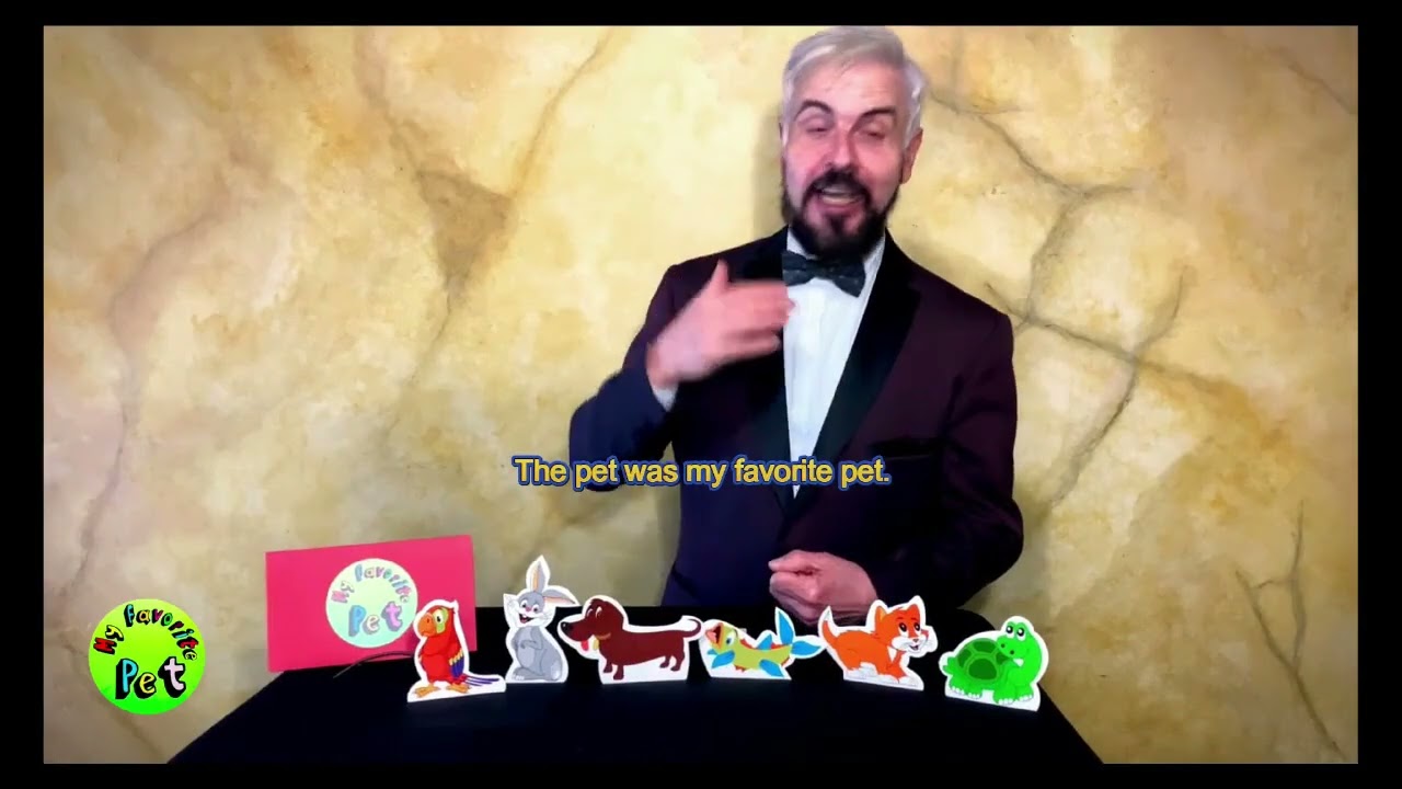 Мой любимый питомец от Серджио Феррера на MJMMagic.com (см. ссылку ниже)