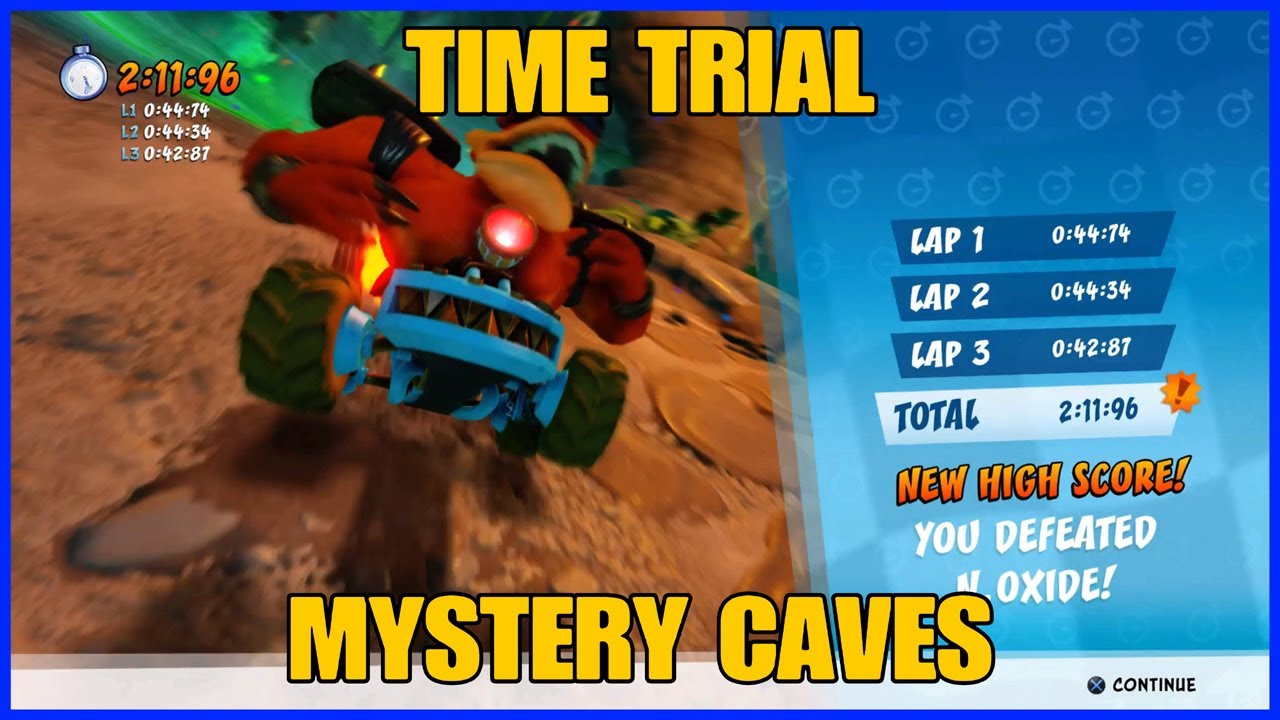 TIME TRIAL MYSTERY CAVES CTR YouTube