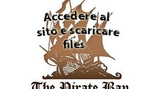 The pirate bay tutorial
